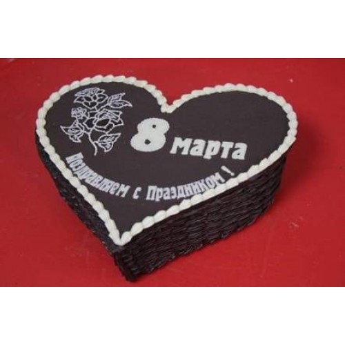 Шоколадная шкатулка Сердце 1465 гр